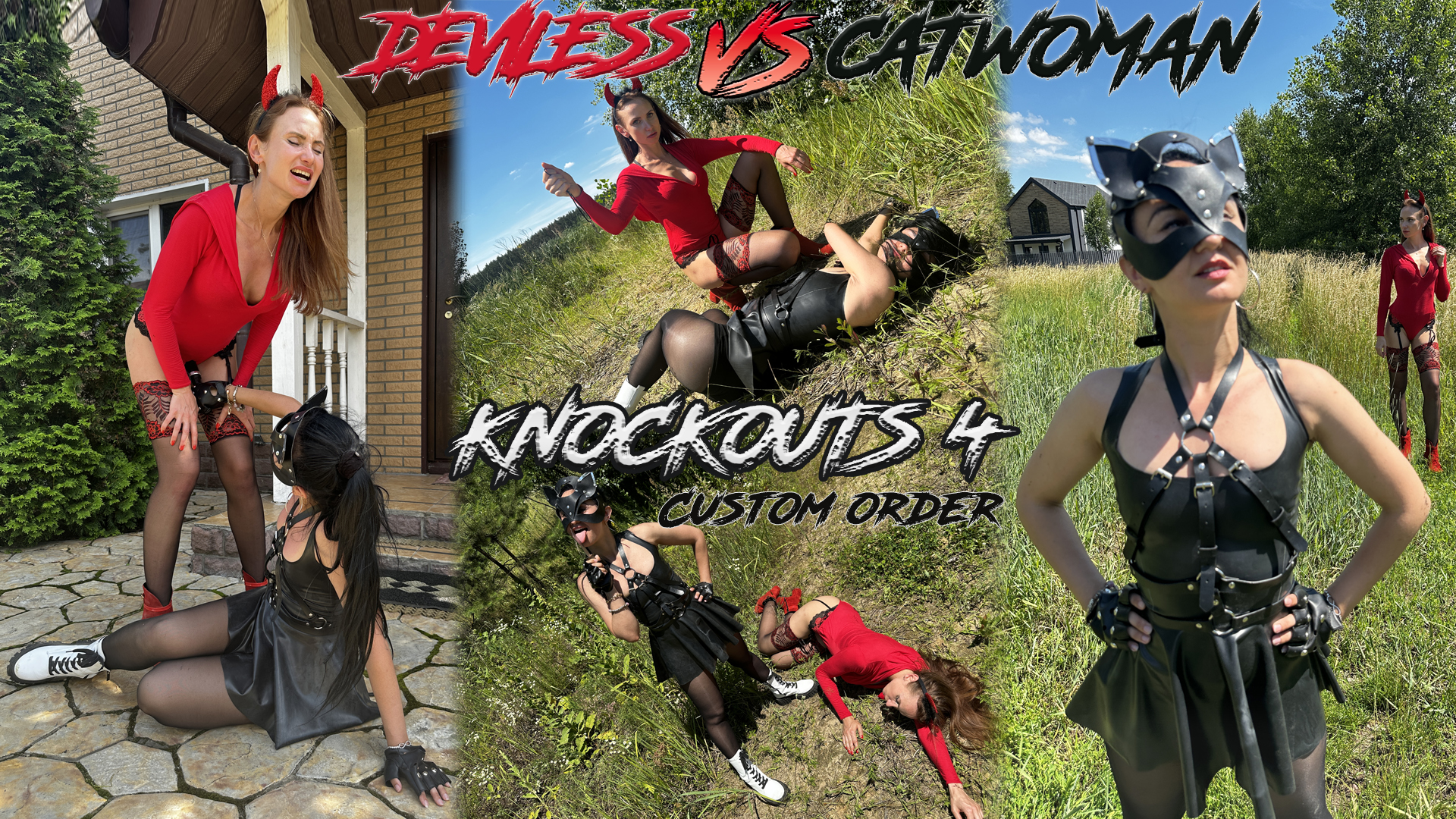 KnockOuts 4 Deviless vs. Catwoman